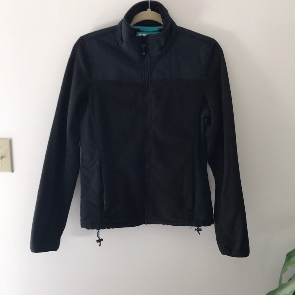 NWOT Plain black fleece